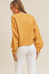MABLE Women's Long Sleeve Button Down Knit Cardigan Sweater